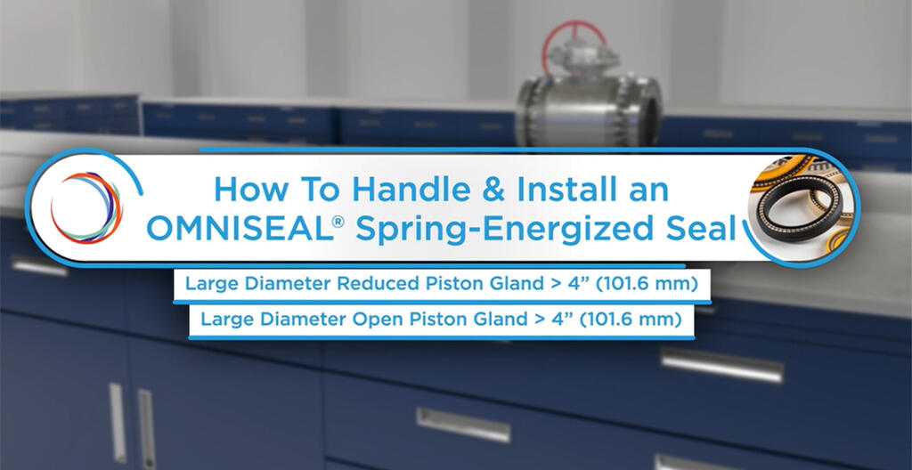 Installation Video Large Diameter Reduced Piston Gland