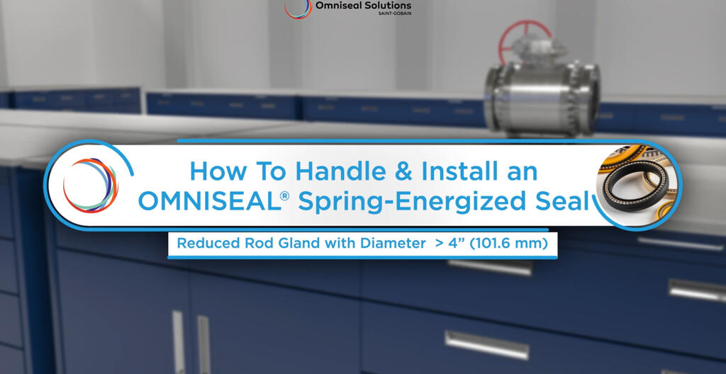Installation Video Large Diameter Reduced Rod Gland