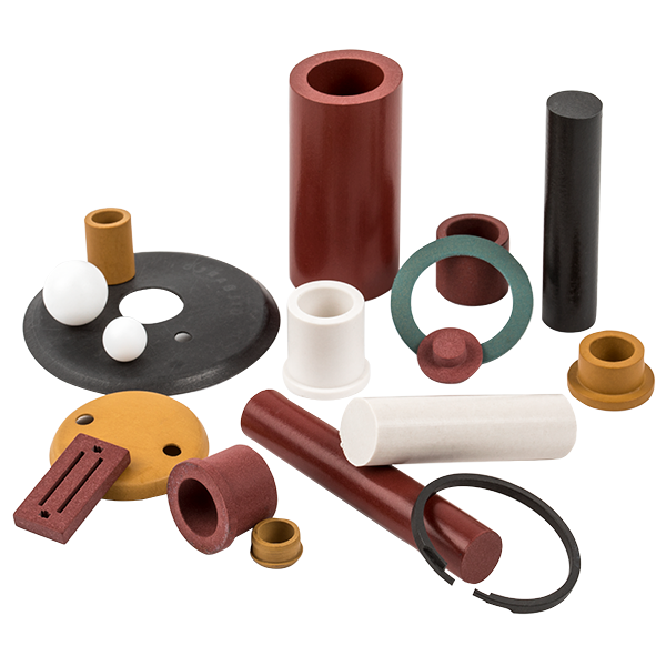 Selection of products from Rulon fluoropolymer group