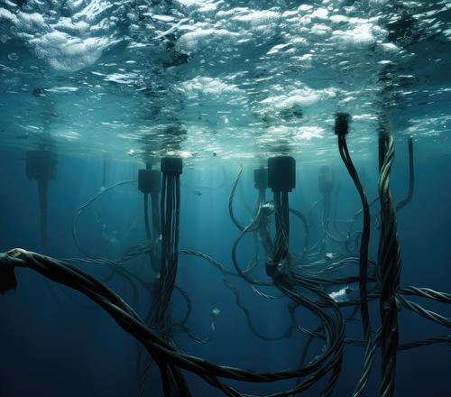 Industrial Subsea Telecommunications Data Cable System