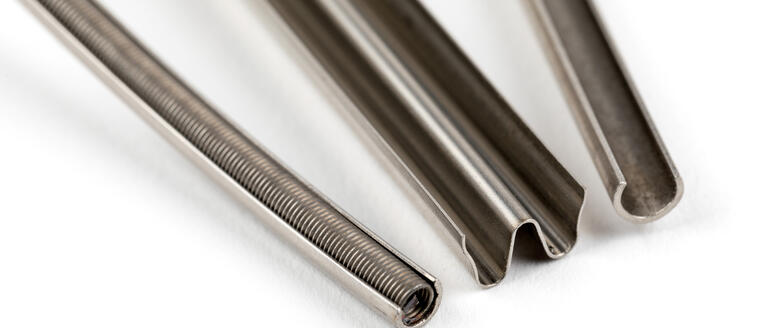 Cross-sections of products from the metal seal group