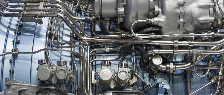 Piping and components of an industrial system