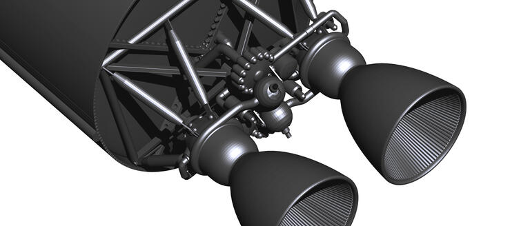 Spring-Energized Seal Satellite Chemical Thrusters