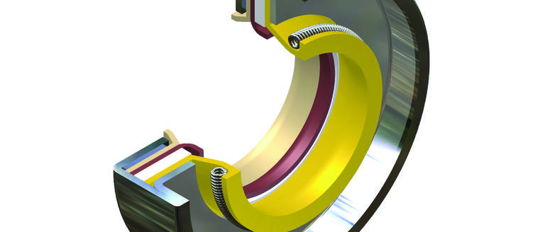 Omniseal 3D Illustration Rotary Lip Seal